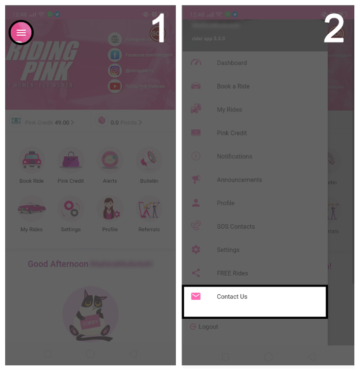 Riding Pink FAQ